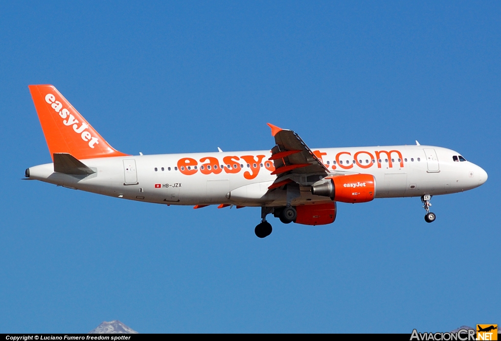 HB-JZX - Airbus A320-214 - EasyJet Switzerland