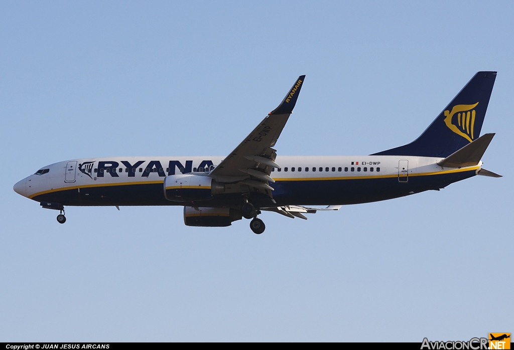 EI-DWP - Boeing 737-8AS - Ryanair