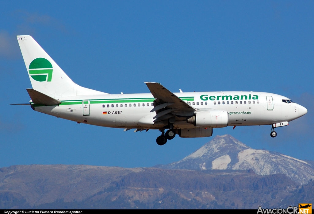 D-AGET - Boeing 737-75B - Germania