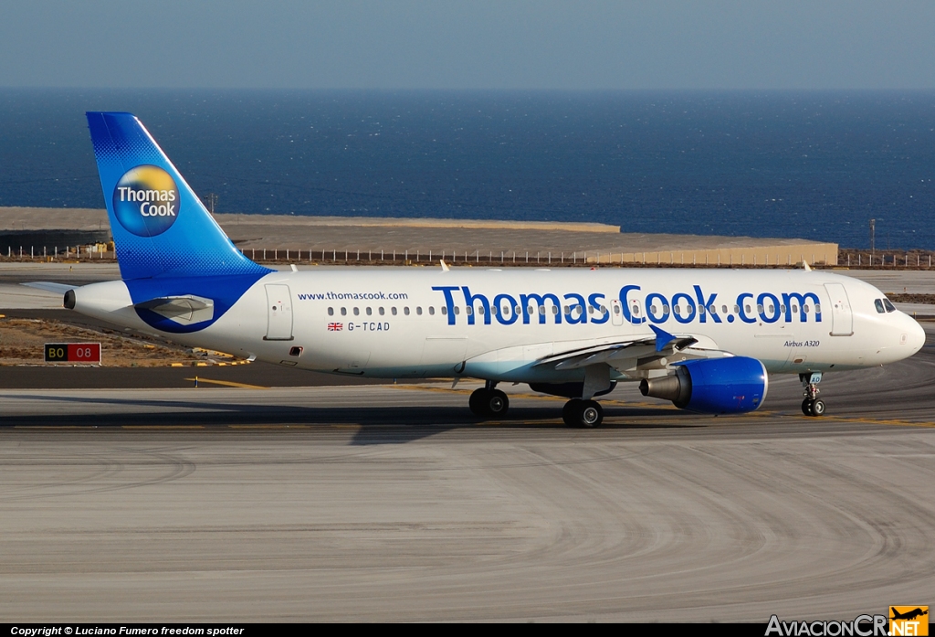 G-TCAD - Airbus A320-214 - Thomas Cook Airlines