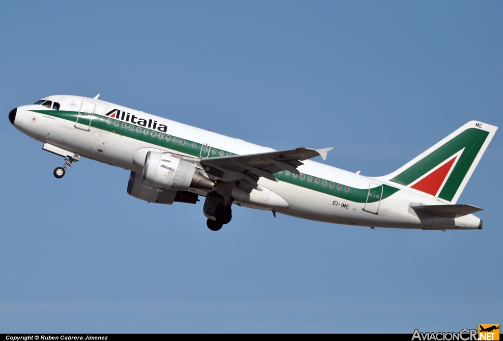 EI-IME - Airbus A319-112 - Alitalia