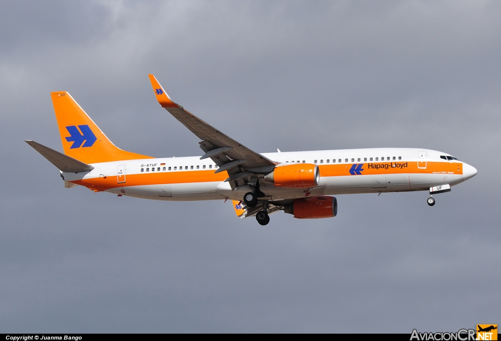 D-ATUF - Boeing 737-8K5 - Hapag-Lloyd