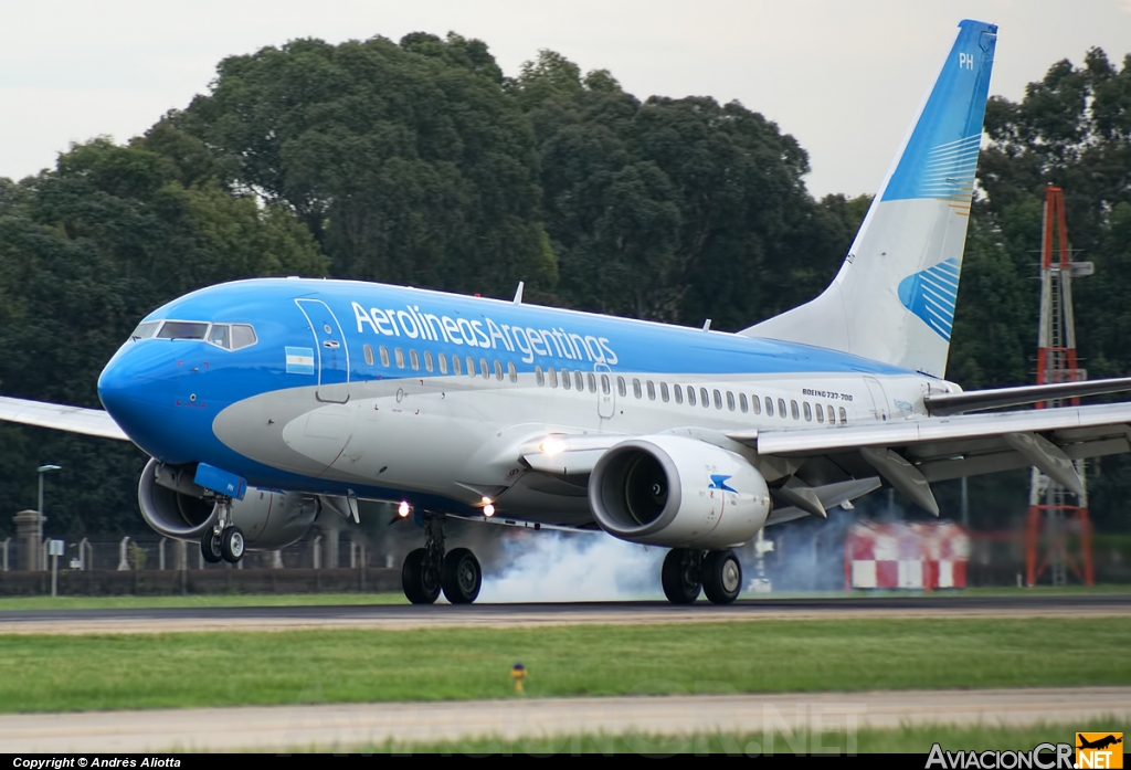 LV-CPH - Boeing 737-7Q8 - Aerolineas Argentinas