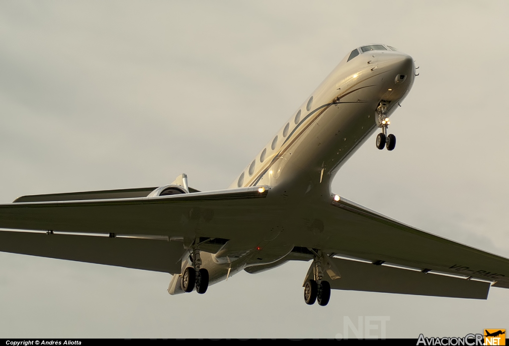 VQ-BMC - Gulfstream Aerospace G-V-SP Gulfstream G550 - Privado