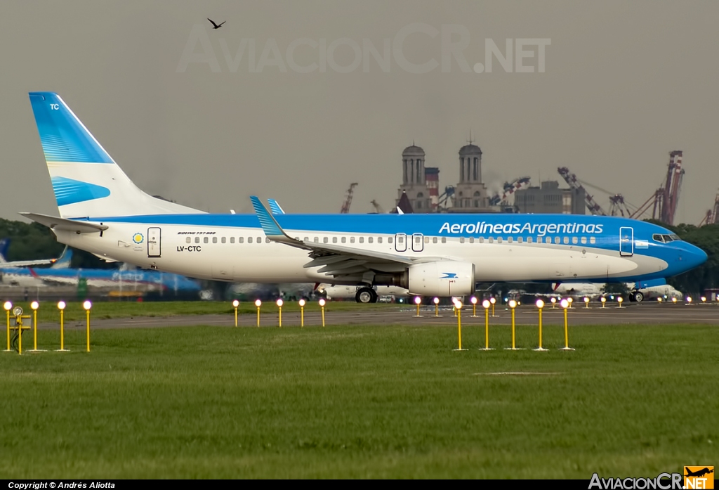 LV-CTC - Boeing 737-86J - Aerolineas Argentinas