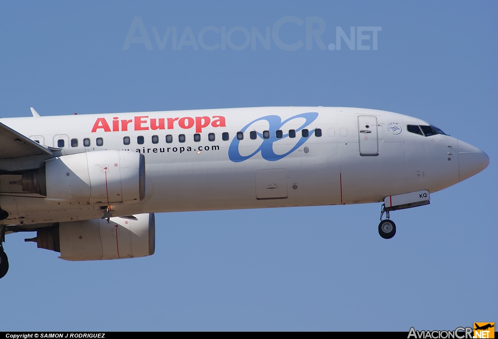 EC-HKQ - Boeing 737-85P - Air Europa