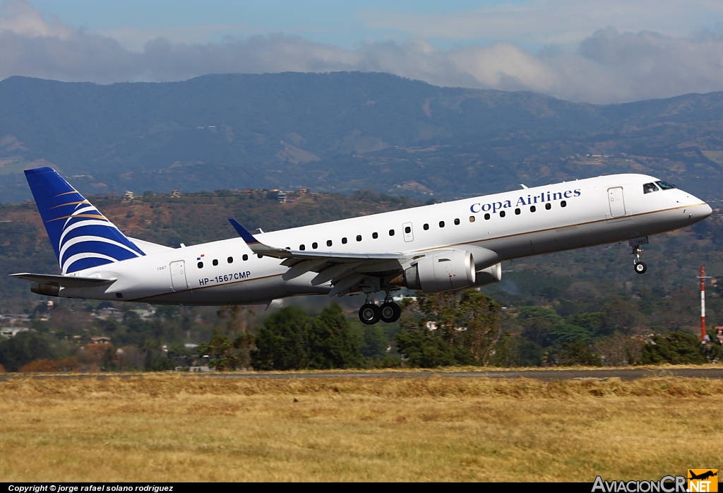 HP-1567CMP - Embraer 190-100IGW - Copa Airlines