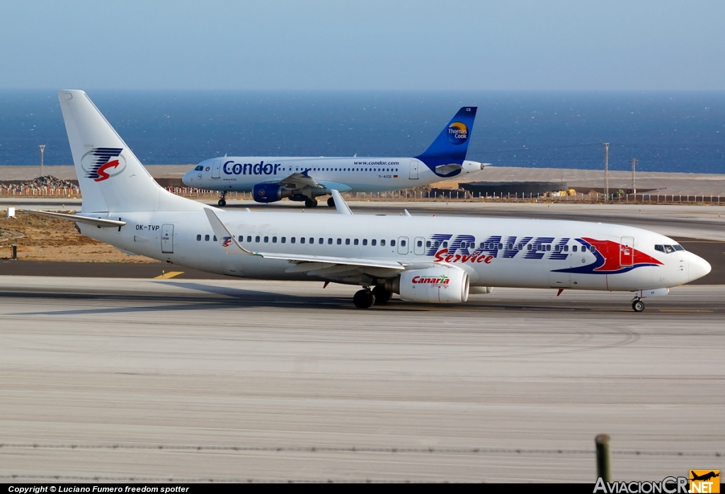 OK-TVP - Boeing	737-8K5/W - Travel Service