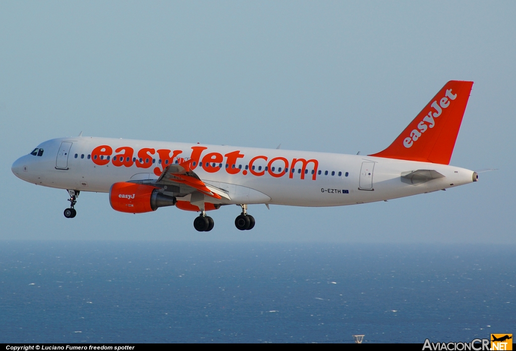 G-EZTH - Airbus A320-214 - EasyJet Airline
