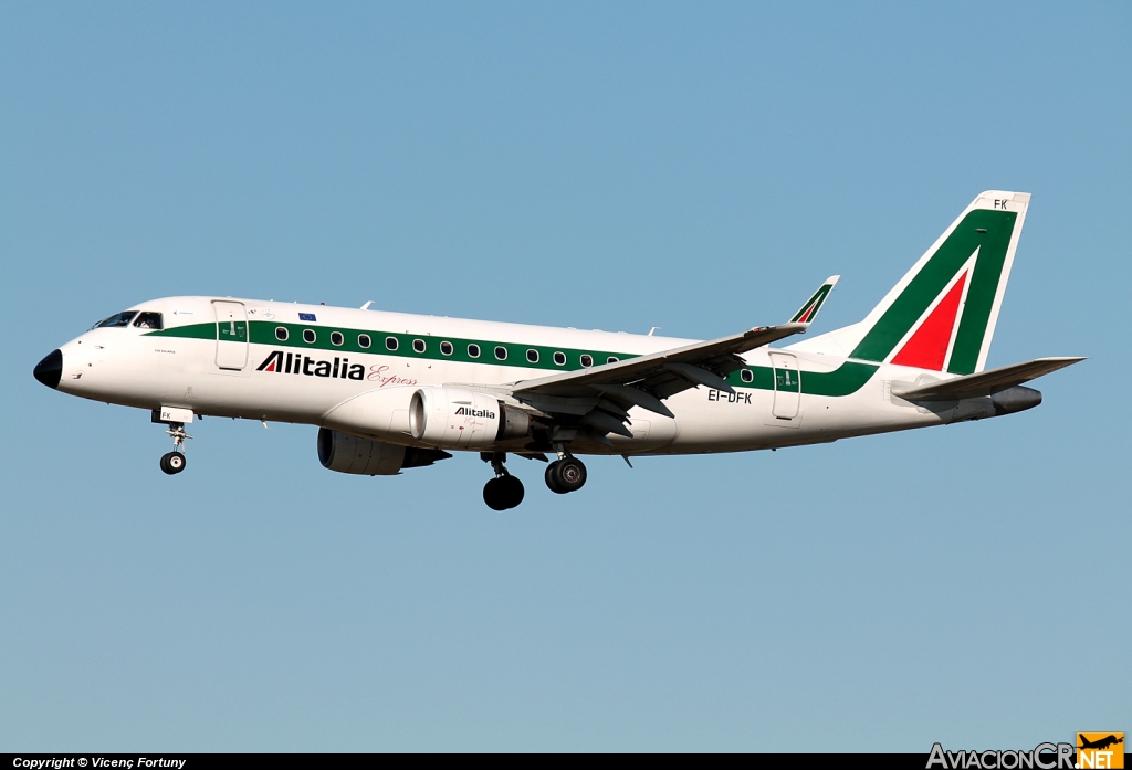 EI-DFK - Embraer 170-100LR - Alitalia Express