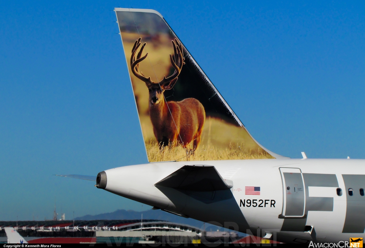 N952FR - Airbus A319-112 - Frontier Airlines