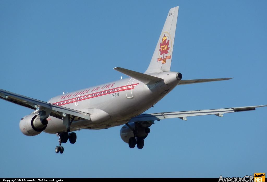 C-FZUH - Airbus A319-114 - Air Canada