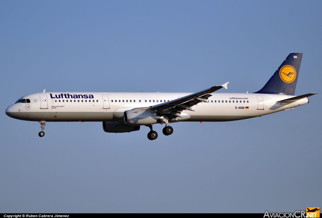 D-AISB - Airbus A321-231 - Lufthansa