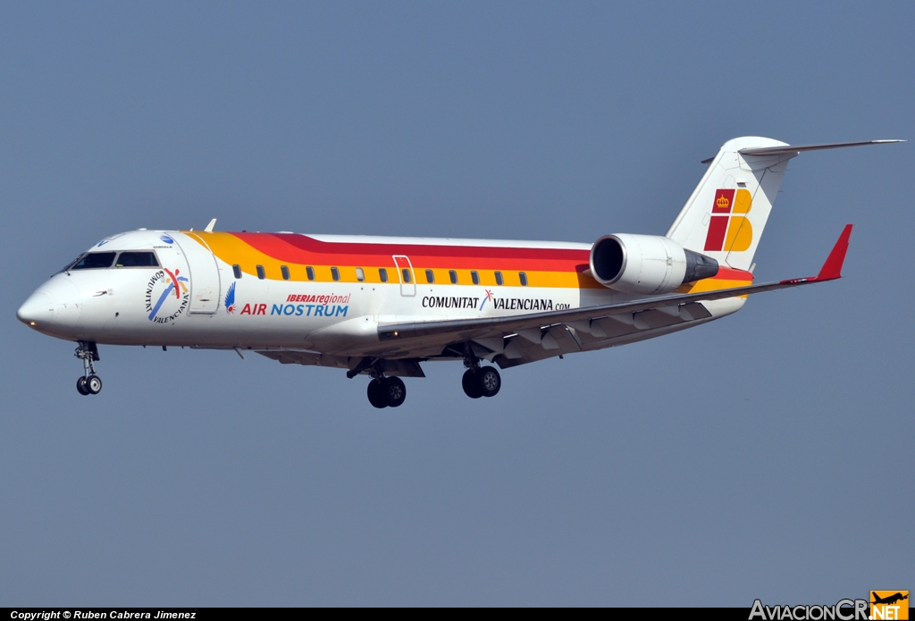 EC-HHV - Bombardier CRJ-100LR - Air Nostrum (Iberia Regional)