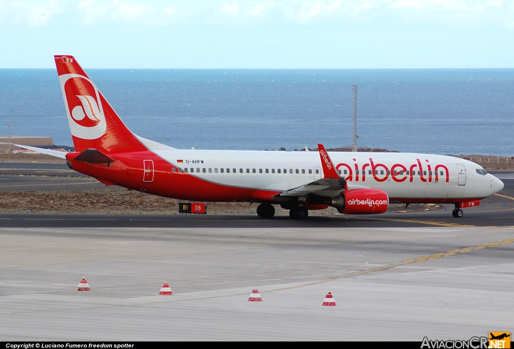 D-AHFW - Boeing 737-8K5 - Air Berlin