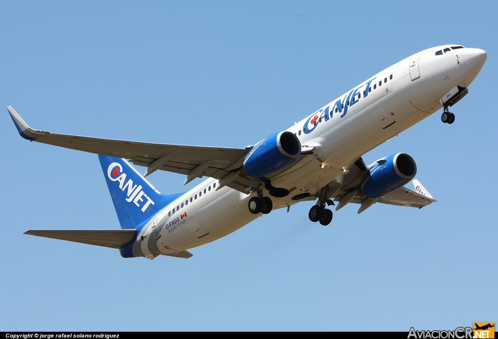 C-FXGG - Boeing 737-81Q - CanJet Airlines