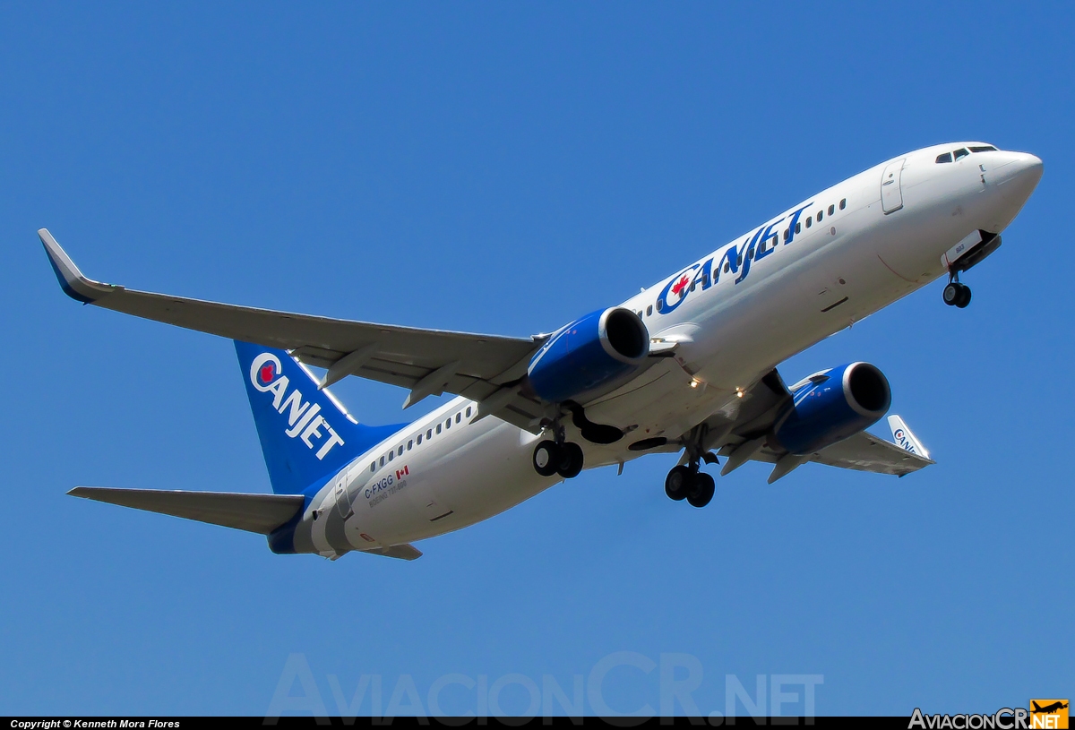 C-FXGG - Boeing 737-81Q - CanJet Airlines