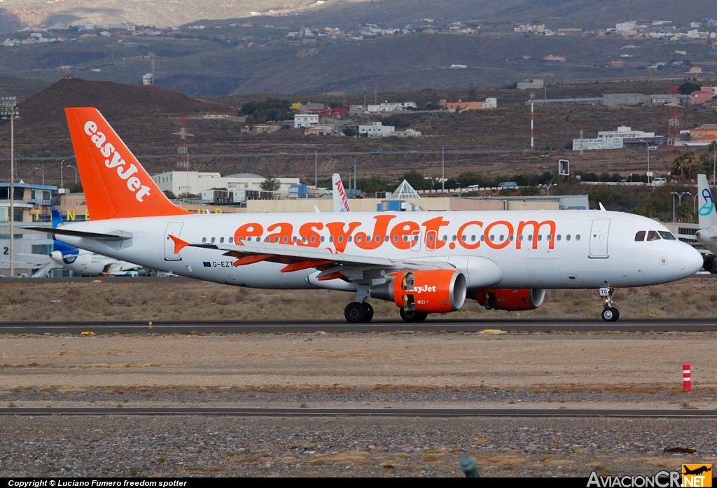 G-EZTG - Airbus A320-214 - EasyJet Airline