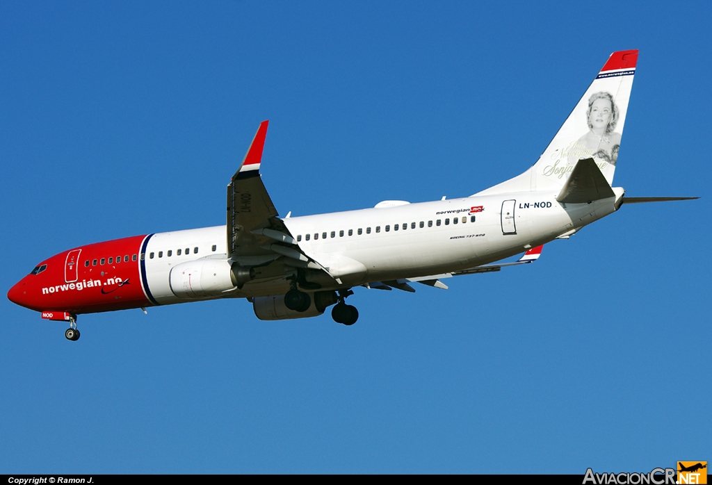 LN-NOD - Boeing 737-8Q8 - Norwegian Air Shuttle