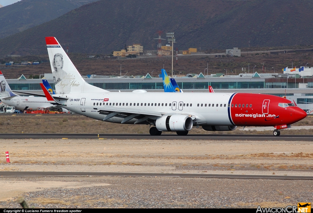 LN-NOD - Boeing 737-8Q8 - Norwegian Air Shuttle