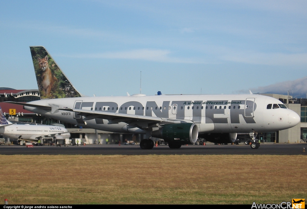 N910FR - Airbus A319-111 - Frontier Airlines