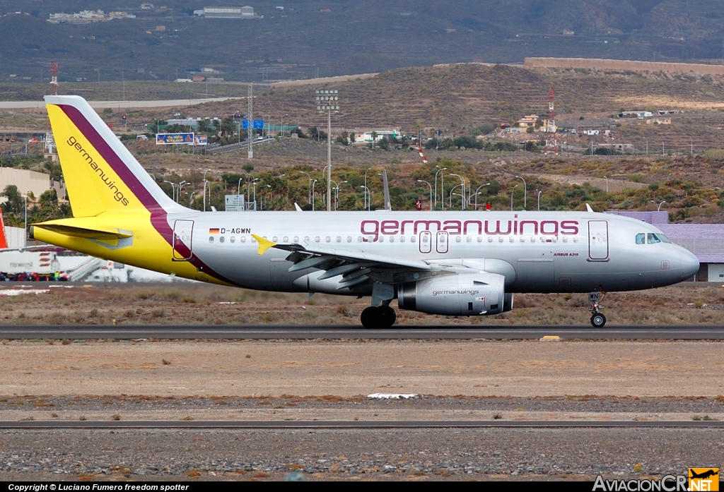 D-AGWN - Airbus A319-132 - Germanwings