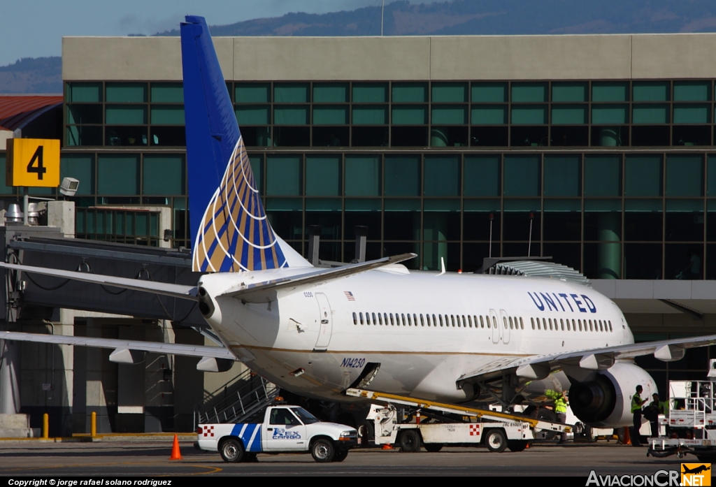 N14250 - Boeing 737-800 - Continental Airlines