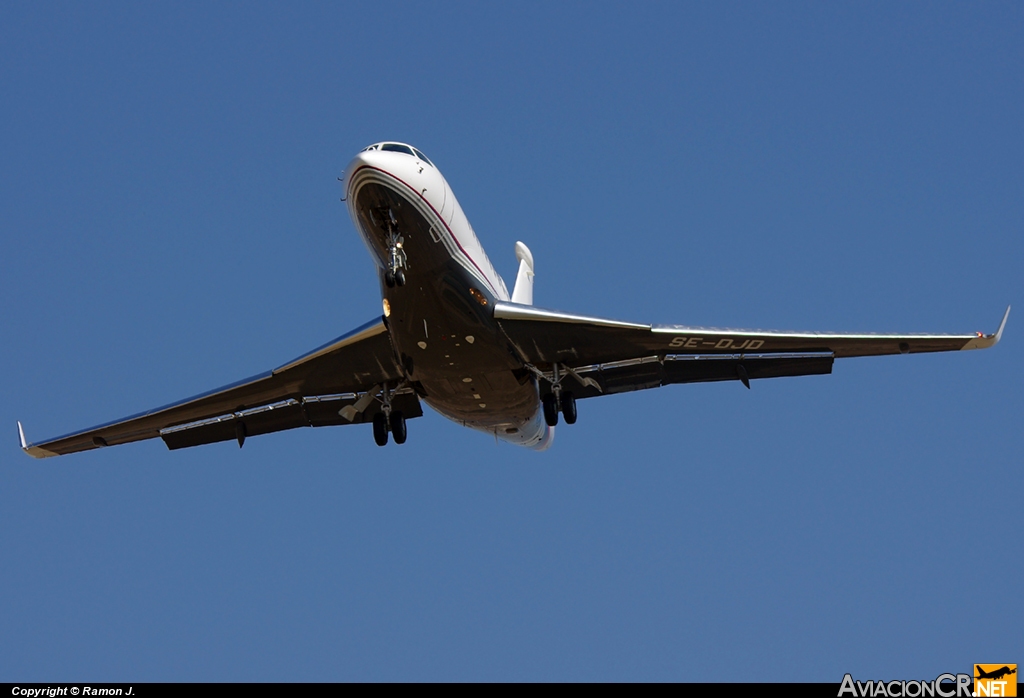 SE-DJD - Dassault Falcon 7X - Blue Chip Jet HB