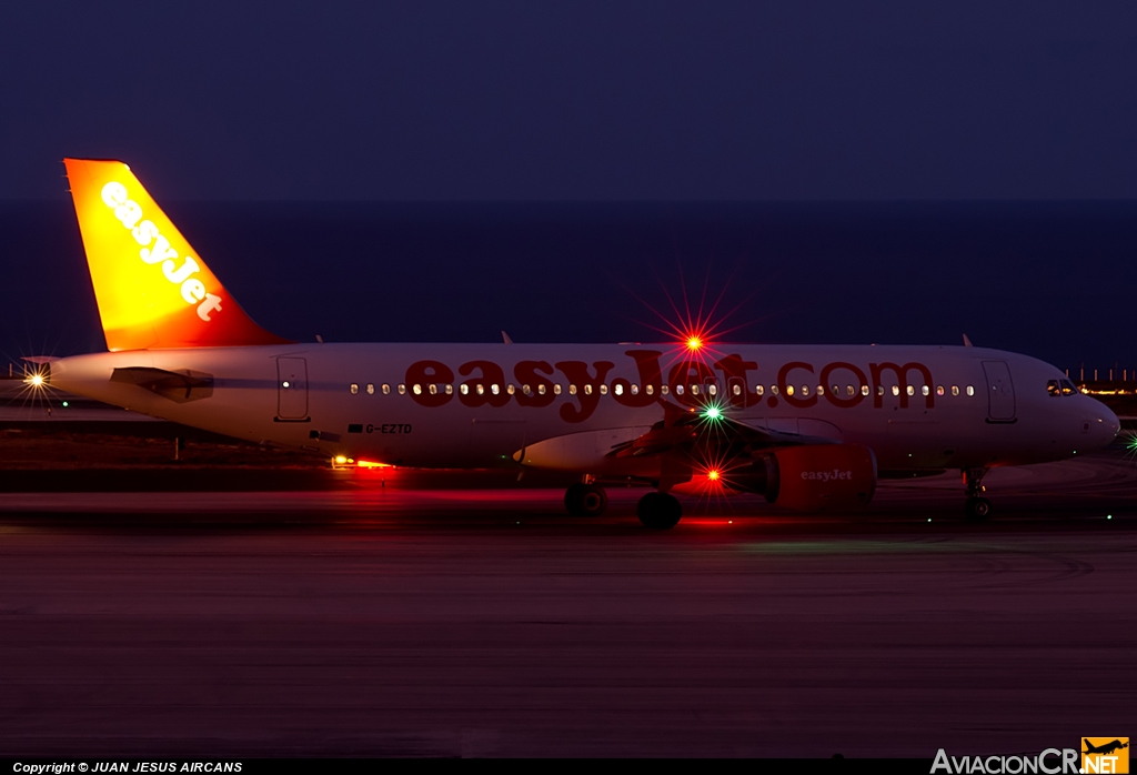 G-EZTD - Airbus A320-214 - EasyJet