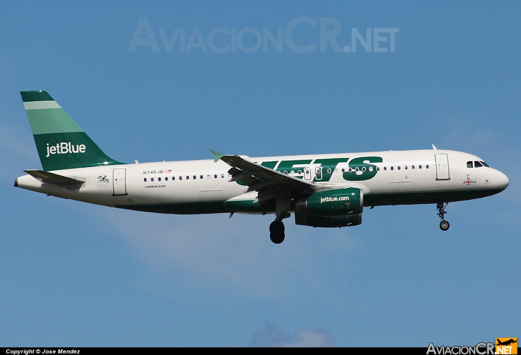 N746JB - Airbus A320-232 - JetBlue Airways