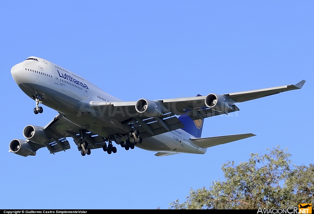 D-ABVP - Boeing 747-430 - Lufthansa