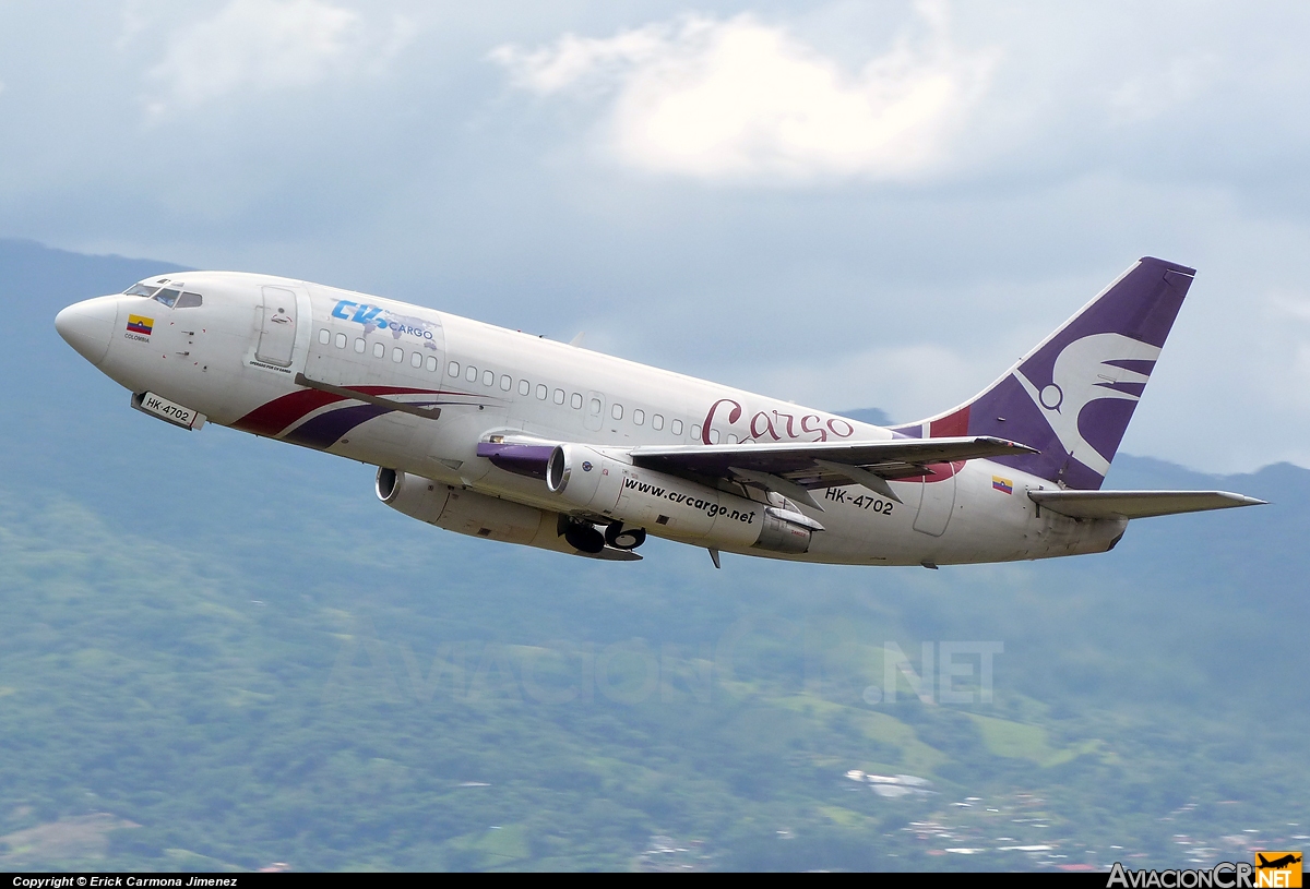 HK-4702 - Boeing 737-290C/Adv - CV Cargo