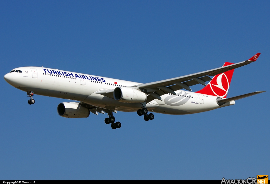 TC-JNH - Airbus A330-343E - Turkish Airlines