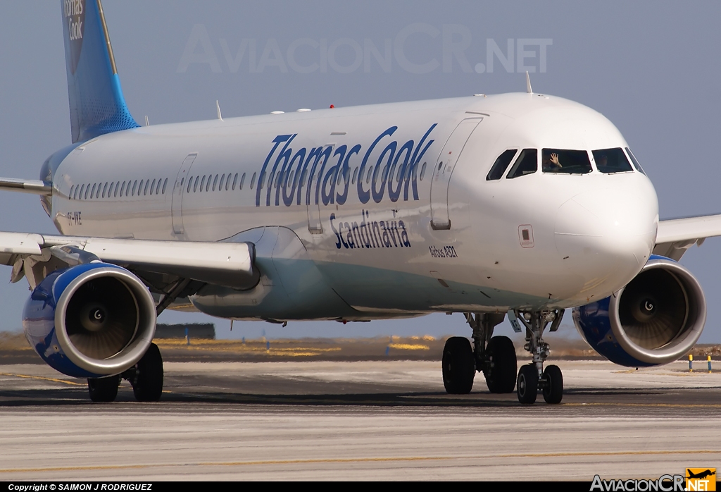 OY-VKE - Airbus A321-211 - Thomas Cook Airlines (Scandinavia)