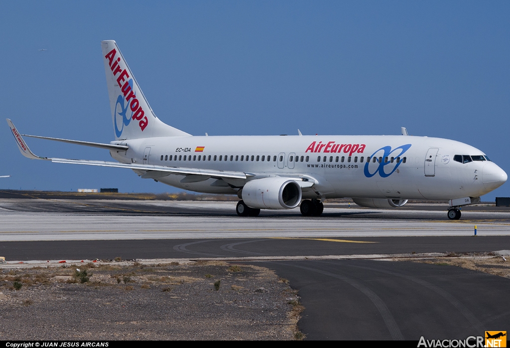 EC-IDA - Boeing 737-86Q - Air Europa