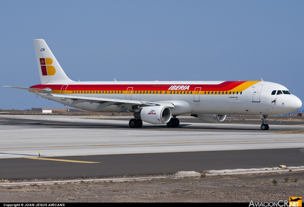 EC-JZM - Airbus A321-211 - Iberia