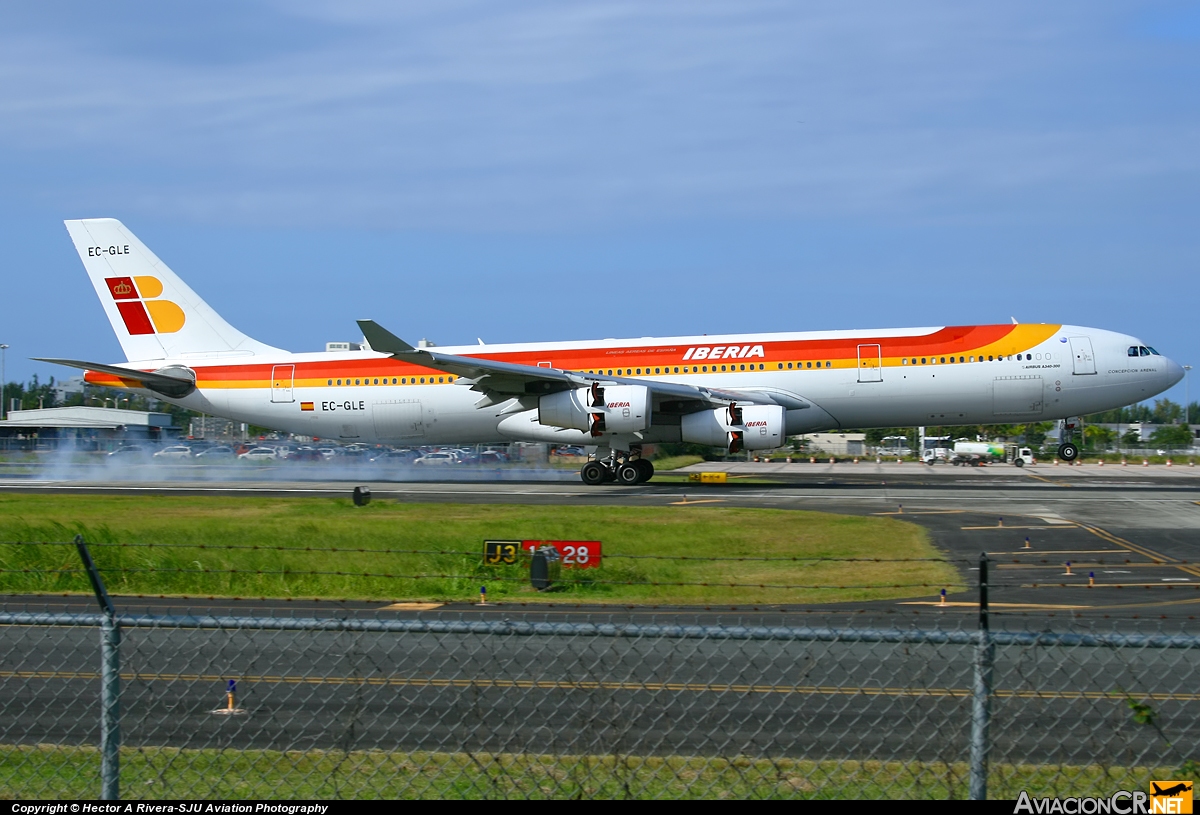 EC-GLE - Airbus A340-313 - Iberia