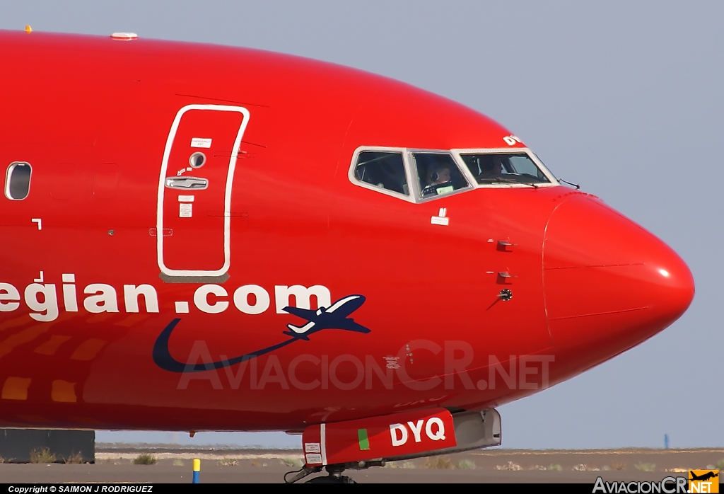 LN-DYQ - Boeing 737-8JP - Norwegian Air Shuttle