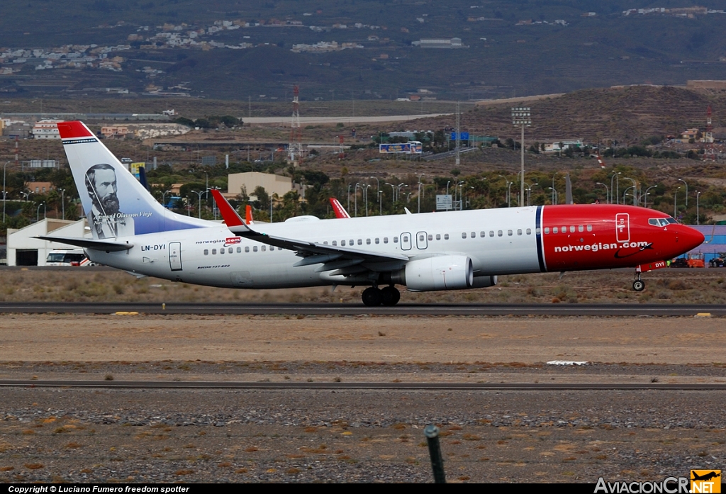 LN-DYI - Boeing 737-8JP - Norwegian Air Shuttle