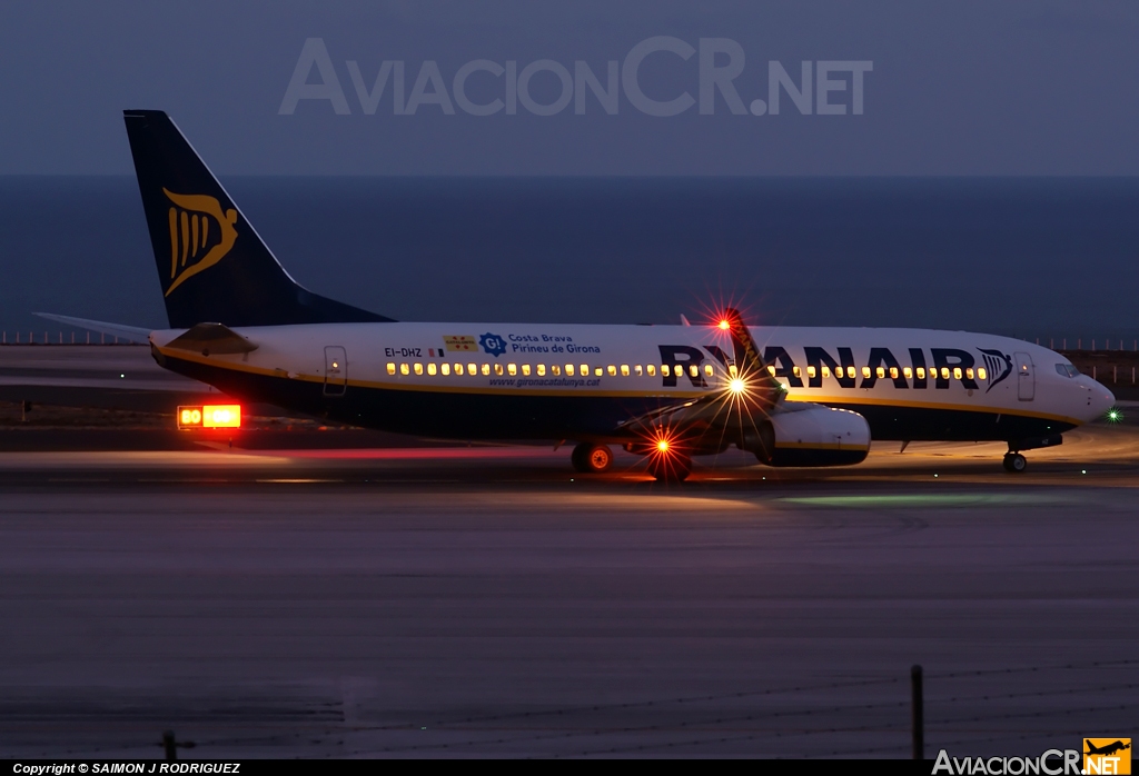 EI-DHZ - Boeing 737-8AS - Ryanair