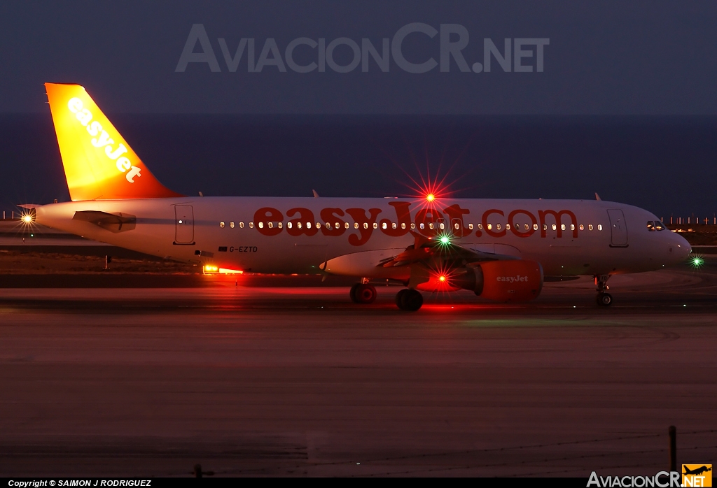 G-EZTD - Airbus A320-214 - EasyJet