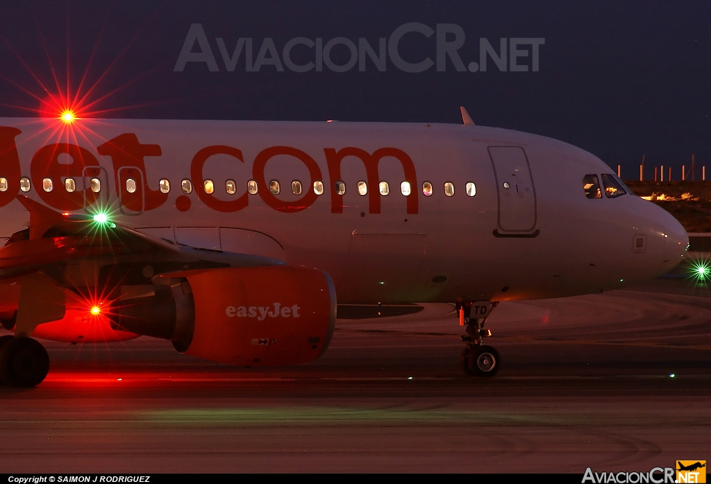 G-EZTD - Airbus A320-214 - EasyJet