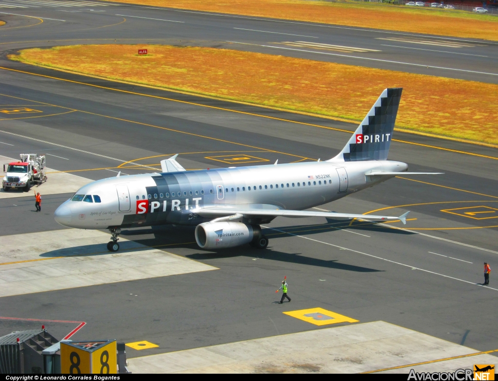 N522NK - Airbus A319-132 - Spirit Airlines