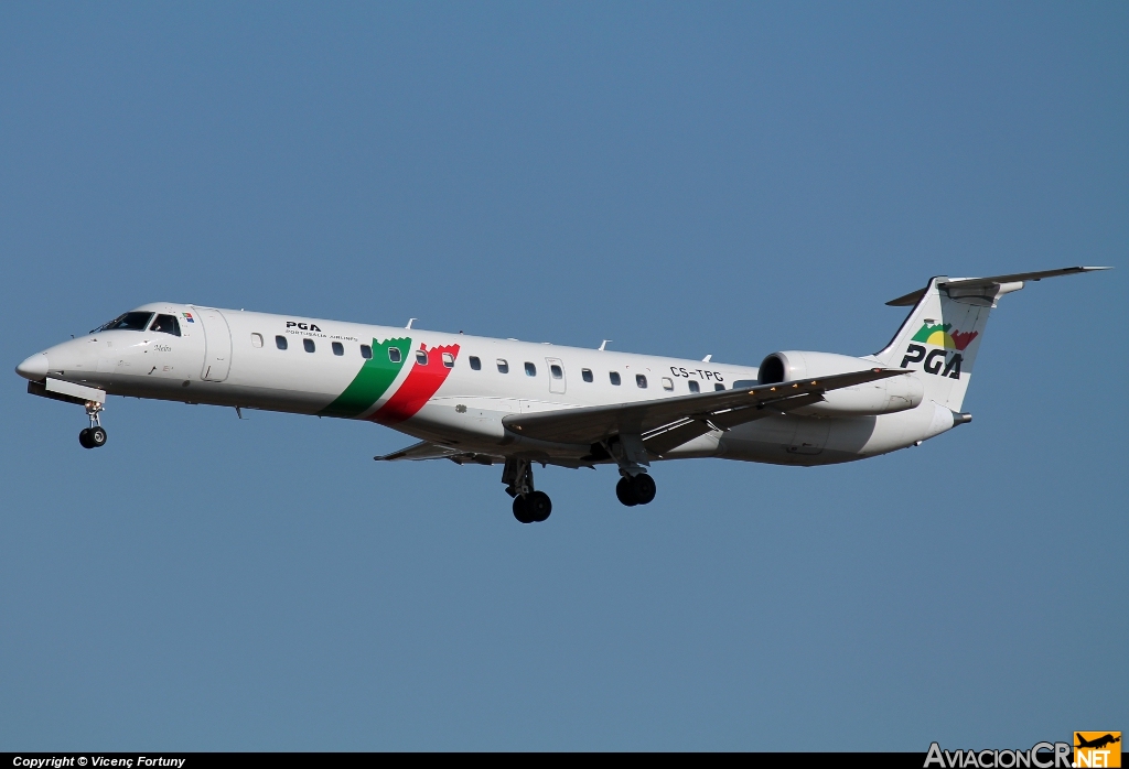 CS-TPG - Embraer ERJ-145EP - PGA Portugália Airlines