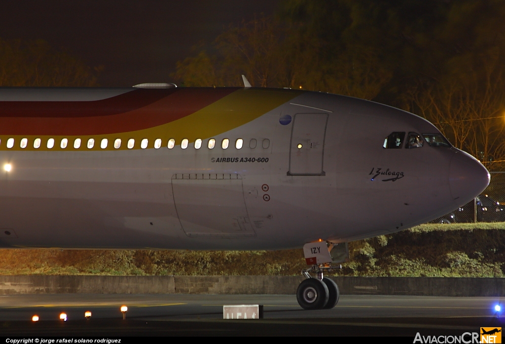 EC-IZY - Airbus A340-642 - Iberia