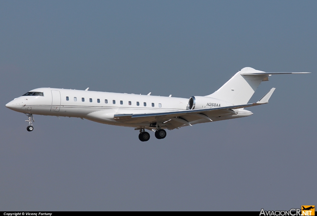 N268AA - Bombardier BD-700-1A10 Global Express XRS - Privado
