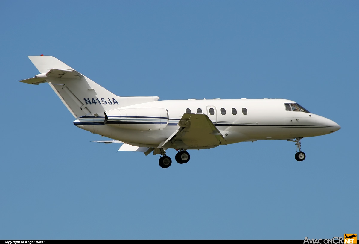 N415JA - Raytheon Hawker 800XP - Privado