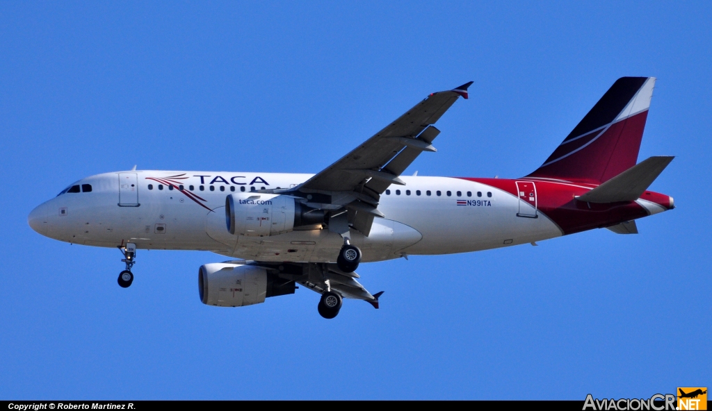 N991TA - Airbus A319-112 - TACA