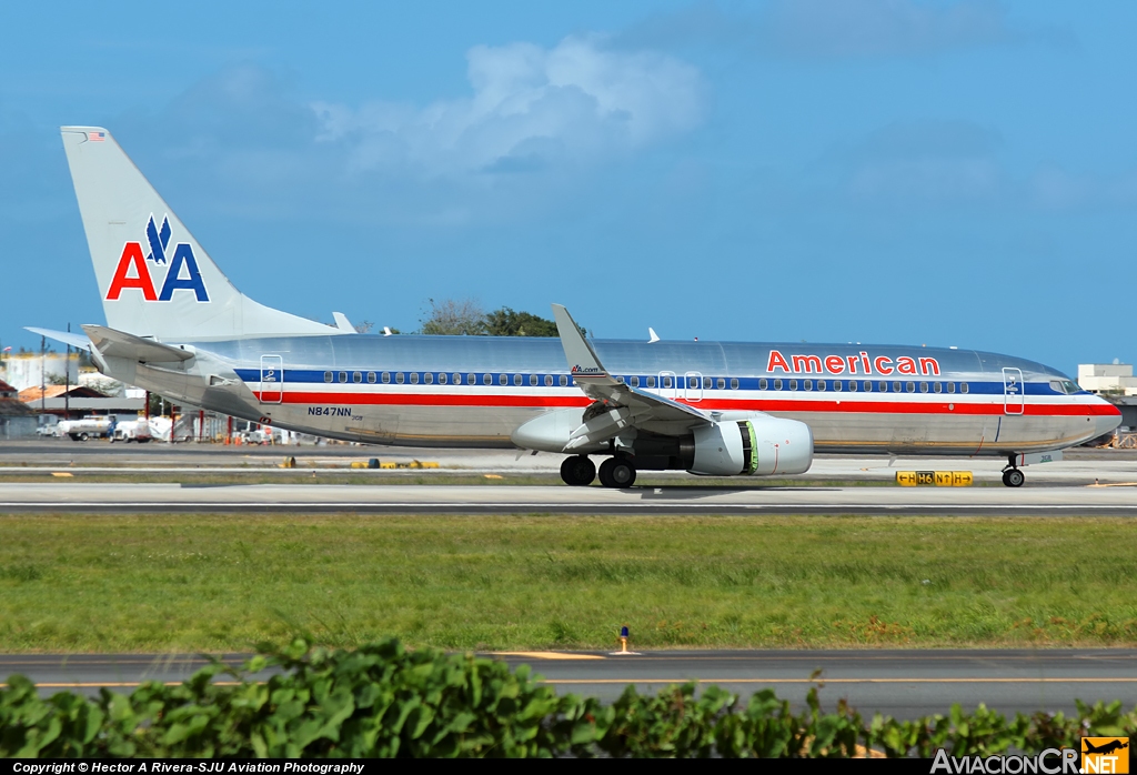 N847NN - Boeing 737-823 - American Airlines