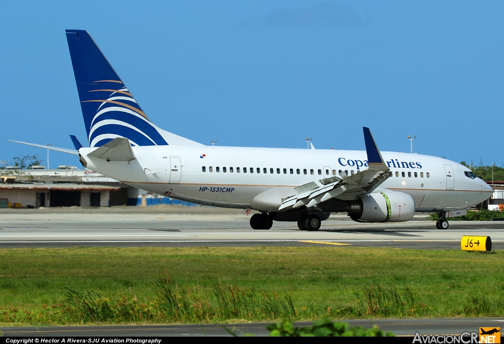 HP-1531CMP - Boeing 737-7V3 - Copa Airlines